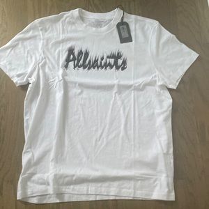 White All Saints T-shirt size M